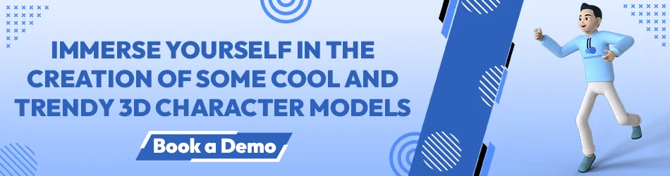 Immerse yourself in the creation of some cool and trendy 3d Character Models