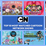 top 10 Most-watched Cartoon Network Animated Shows